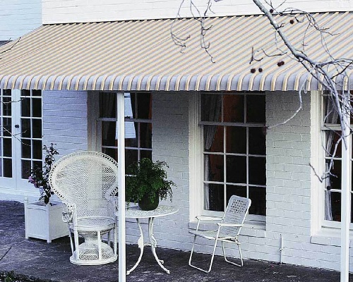 Fixed Metal Awnings